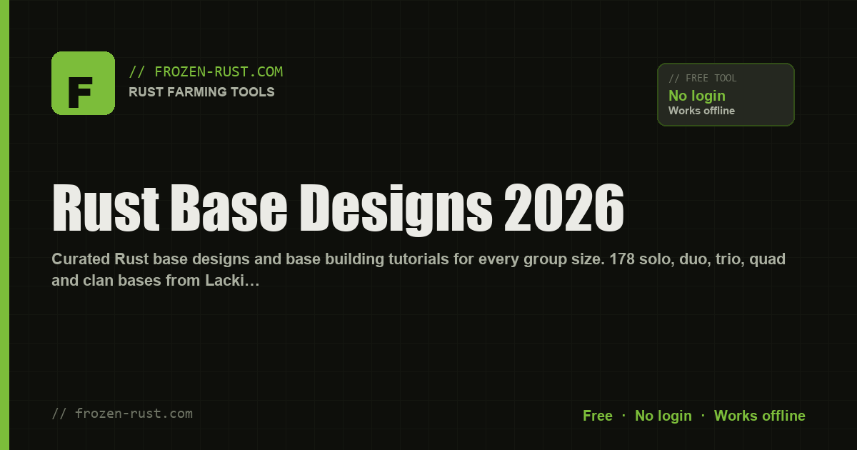 Base Designs